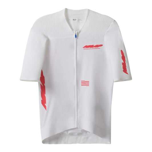 MAAP Eclipse Pro Air Jersey SS25 - White/Infrared