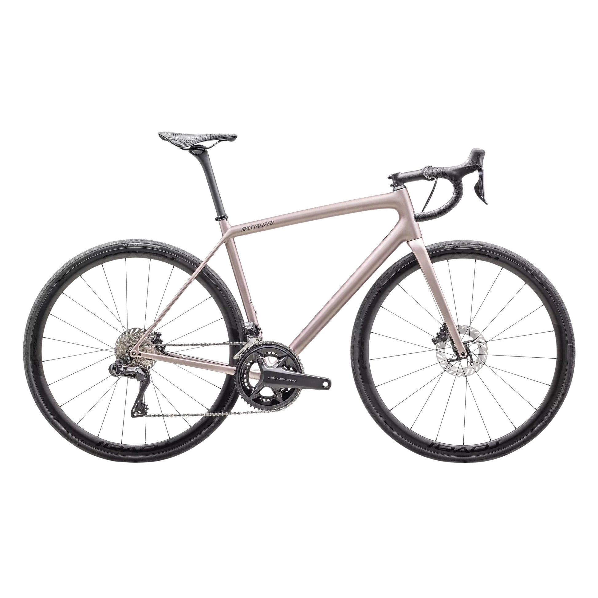 SPECIALIZED AETHOS PRO 2025 Ultegra Di2 Disc Complete Road Bike - Gloss Champagne / Smoke