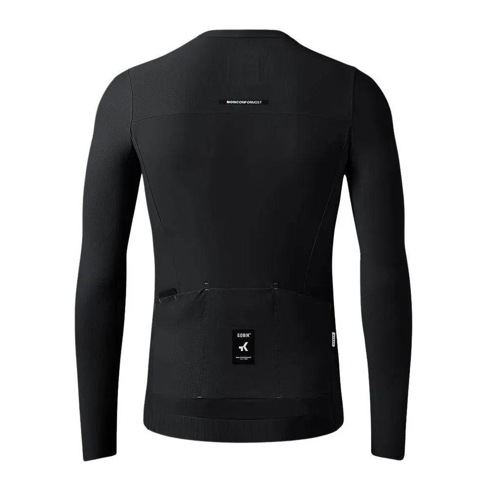 GOBIK Avalon Unisex LS Jersey - Ink Black