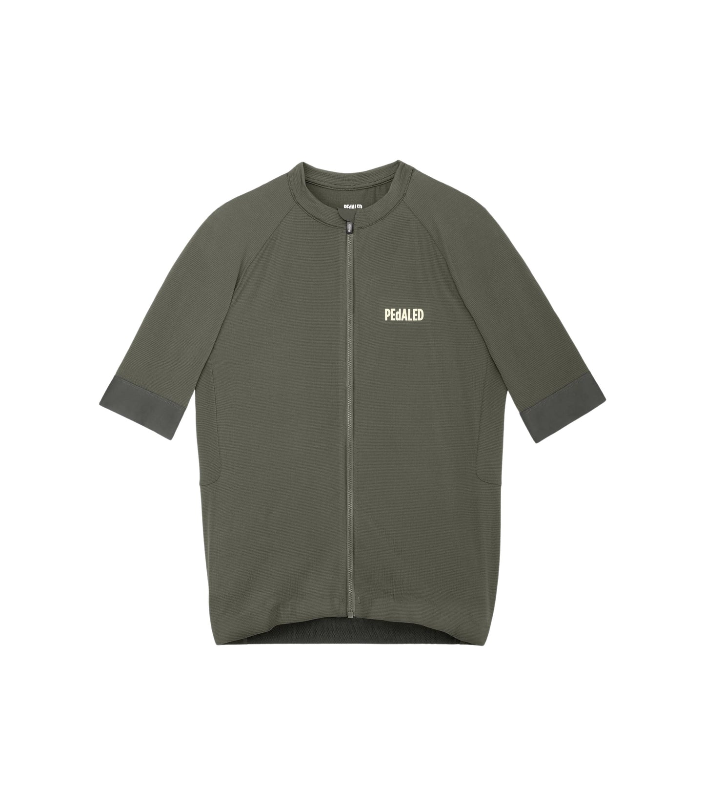 PEDALED Element Lightweight Cycling Jersey - Dark Green