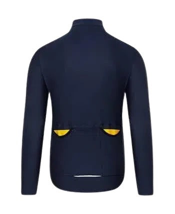CAFE DU CYCLISTE Clemence Long Sleeve Jersey - Navy-Long Sleeve Jerseys-