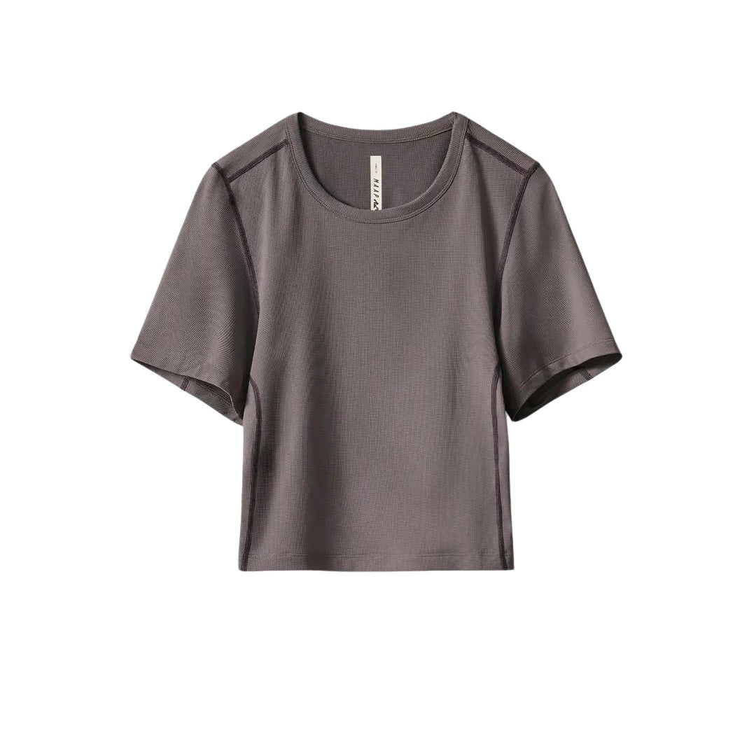 MAAP Women's Alt Road Cropped Tee - Monolith