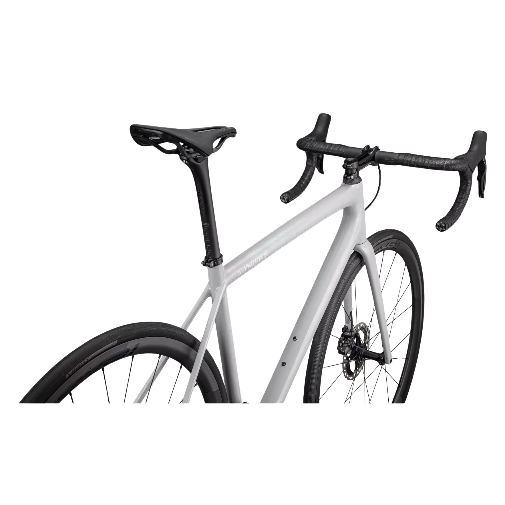 SPECIALIZED SWORKS Aethos Shimano Dura Di2 Ace Road Bike - GLOSS BIRCH/ABALONE-LAPIS ORGANIC COLOR RUN/DUNE