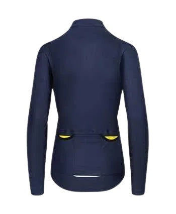 CAFE DU CYCLISTE Clemence Women Long Sleeve Jersey - Navy-Women Long Sleeve Jerseys-