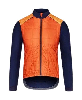 CAFE DU CYCLISTE Leonie Insulated Jacket - Orange-Jackets-