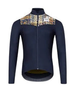 CAFE DU CYCLISTE Clemence Long Sleeve Jersey - Navy-Long Sleeve Jerseys-