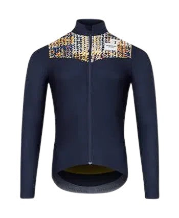 CAFE DU CYCLISTE Clemence Long Sleeve Jersey - Navy-Long Sleeve Jerseys-
