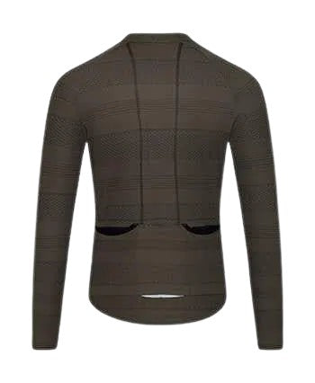 CAFE DU CYCLISTE Corinne Long Sleeve Jersey - Moss Green-Long Sleeve Jerseys-