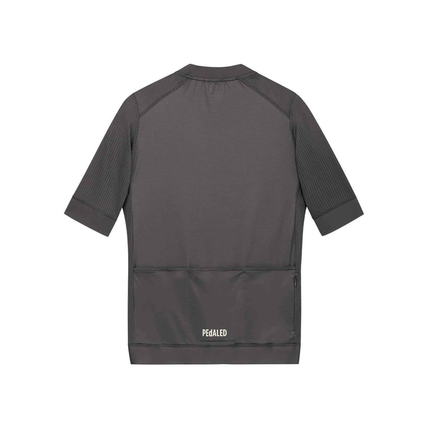 PEDALED Element Mesh Cycling Jersey - Charcoal Gray