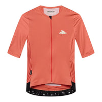 CAFE DU CYCLISTE Olympe Ultralight Cycling Jersey - Cinder Red