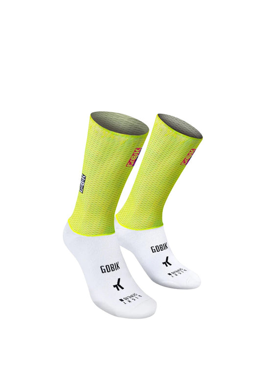 GOBIK Vortex 2.0 Aero Socks - Liquid Lime