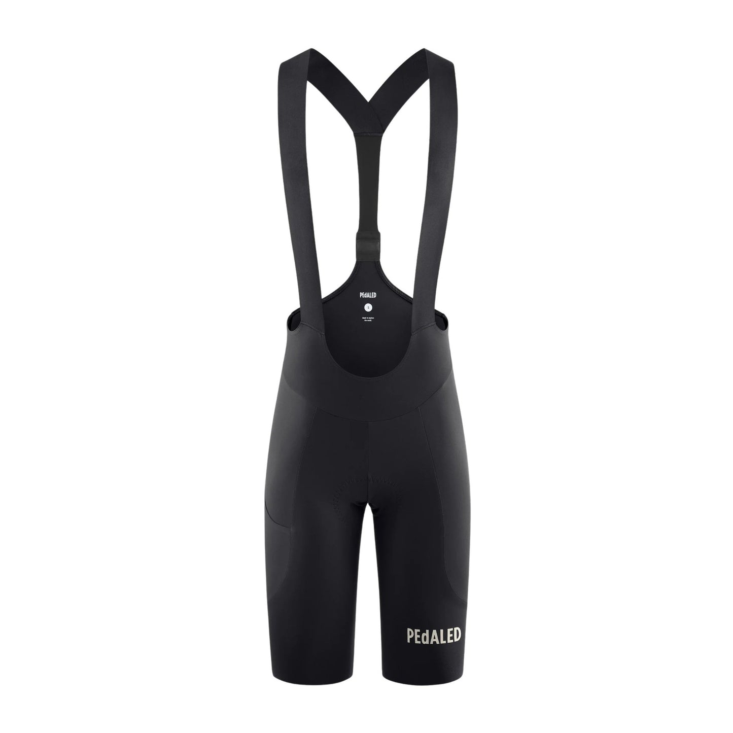PEDALED Element Lightweight Cycling Women Bib Shorts - Black