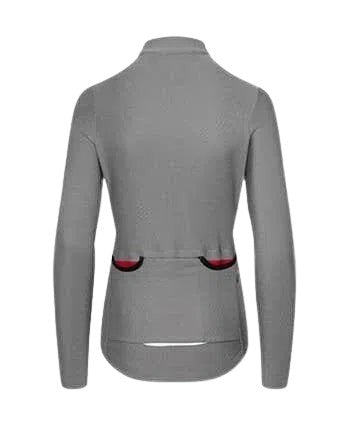 CAFE DU CYCLISTE Clemence Women Long Sleeve Jersey - Dark Grey-Women Long Sleeve Jerseys-