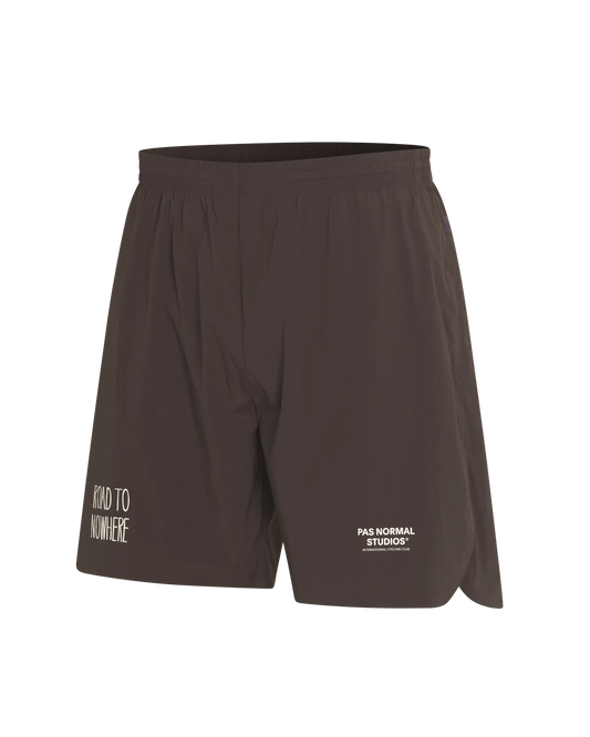 PAS NORMAL STUDIOS Balance Shorts AW2023 - Dark Red