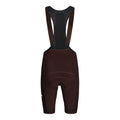 PAS NORMAL STUDIOS Control Fleece Bib Shorts - Dark Red