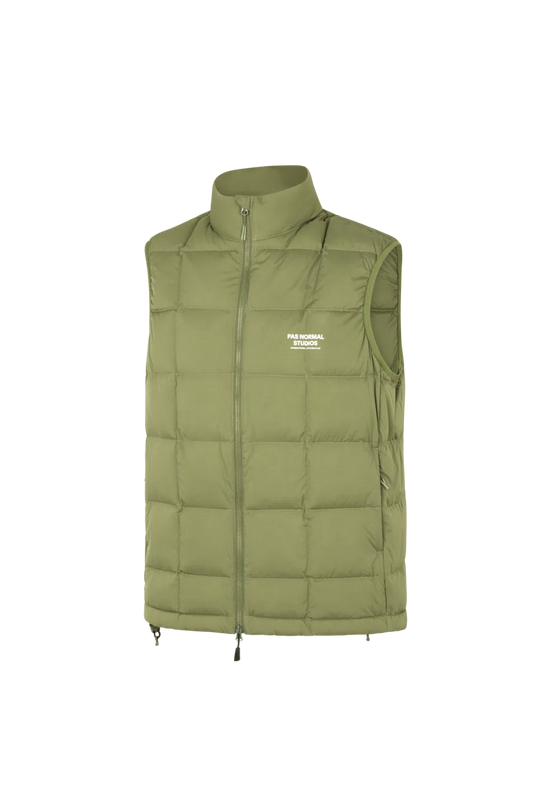 PAS NORMAL STUDIOS ESCAPISM Down Vest - Army Green