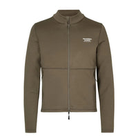 PAS NORMAL STUDIOS ESCAPISM Performance Fleece Zip Cykeltrøje - Dark Stone
