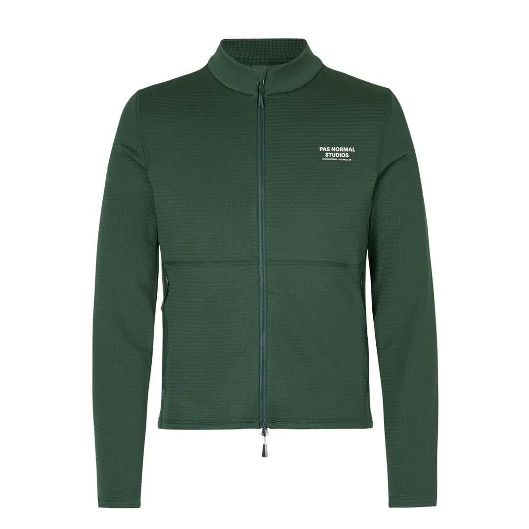 PAS NORMAL STUDIOS ESCAPISM Performance Fleece Zip Jersey - Petroleum