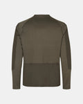 PAS NORMAL STUDIOS ESCAPISM Technical LS Tshirt - Dark Stone