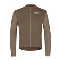 PAS NORMAL STUDIOS ESCAPISM Wool Maillot Ciclismo Manga Larga - Dark Stone
