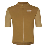 PAS NORMAL STUDIOS ESCAPISM Wool SS Maillot Ciclismo - Cinnamon