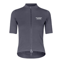 PAS NORMAL STUDIOS Escapism Wool Mujer  SS Maillot Ciclismo - Steel