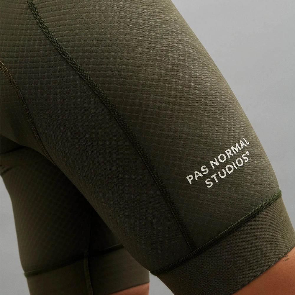 PAS NORMAL STUDIOS Essential Bib Shorts - Olive Green – Velodrom CC