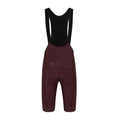 PAS NORMAL STUDIOS Essential Bibs Shorts SS23 - Burgundy