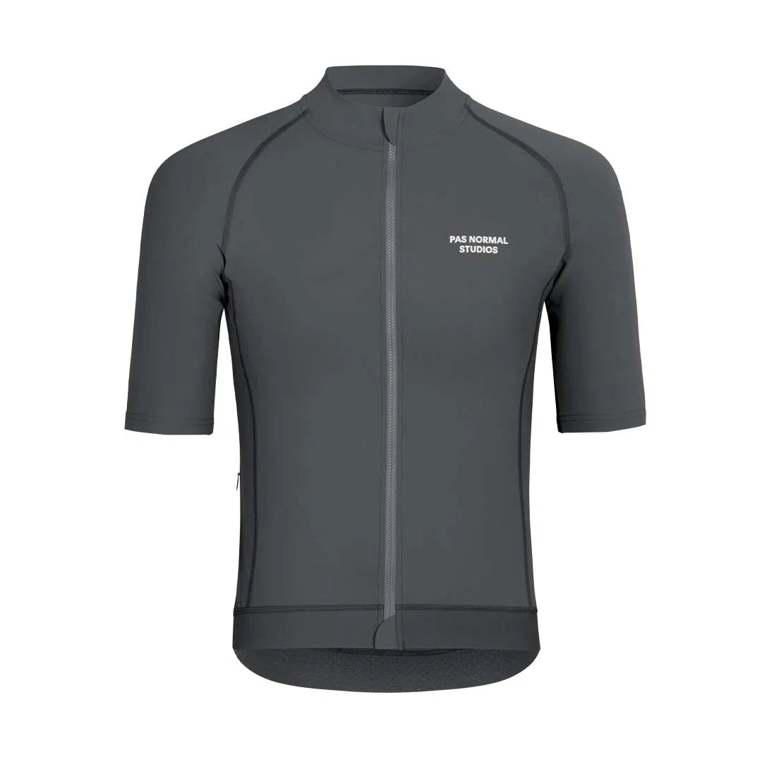 PAS NORMAL STUDIOS Essential Jersey - Dark Grey | Velodrom Cycling