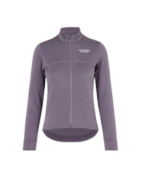 PAS NORMAL STUDIOS Essential Thermal Manga Larga Maillot ciclismo Mujer AW22 - Dusty Purple