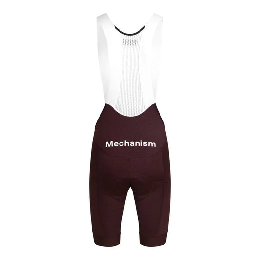 PAS NORMAL STUDIOS Mechanism Bib Shorts - Dark Red