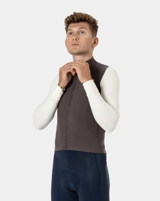 PAS NORMAL STUDIOS Mechanism Long Sleeve Jersey AW22 - Off White Black