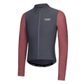 PAS NORMAL STUDIOS Mechanism Long Sleeve Jersey - Dark Navy/ Dusty Mauve AW23