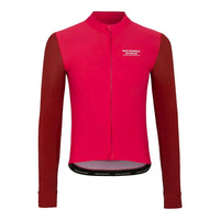 PAS NORMAL STUDIOS Mechanism Maillot Ciclismo Manga Larga - Deep Red