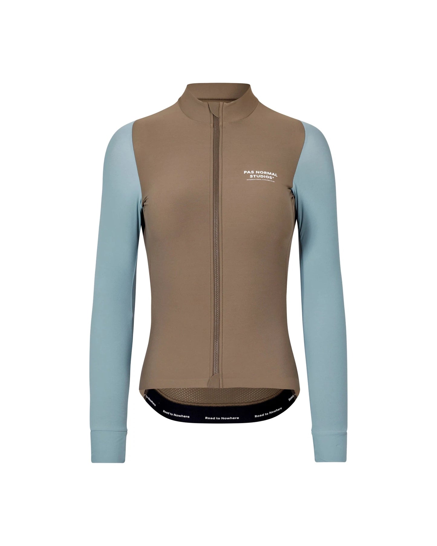 PAS NORMAL STUDIOS Mechanism Long Sleeve Women Jersey - Dusty Blue/Dark Stone