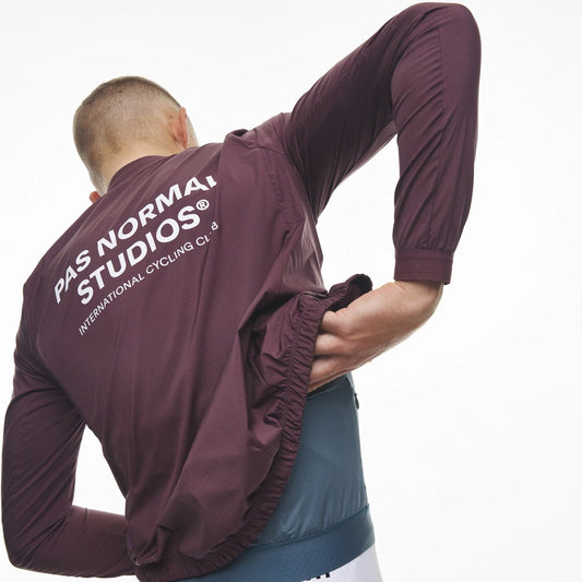 PAS NORMAL STUDIOS Mechanism Stow Away Jacket AW23 - Light Burgundy