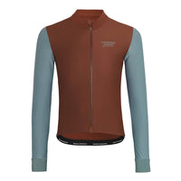 PAS NORMAL STUDIOS Mechanism Thermal Langærmet trøje - Mahogany/Dusty Teal