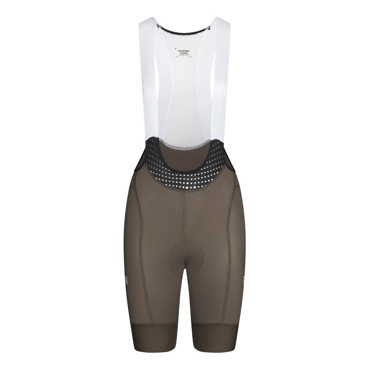 PAS NORMAL STUDIOS Mechanism Women Bib Shorts - Brown | Velodrom