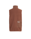 PAS NORMAL STUDIOS Off Race Fleece Gilet - Rust