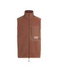 PAS NORMAL STUDIOS Off Race Fleece Gilet - Rust