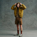 PAS NORMAL STUDIOS Off Race Shorts - Army Brown