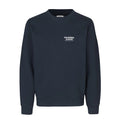 PAS NORMAL STUDIOS Off Race Small Logo Sweatshirt - Navy
