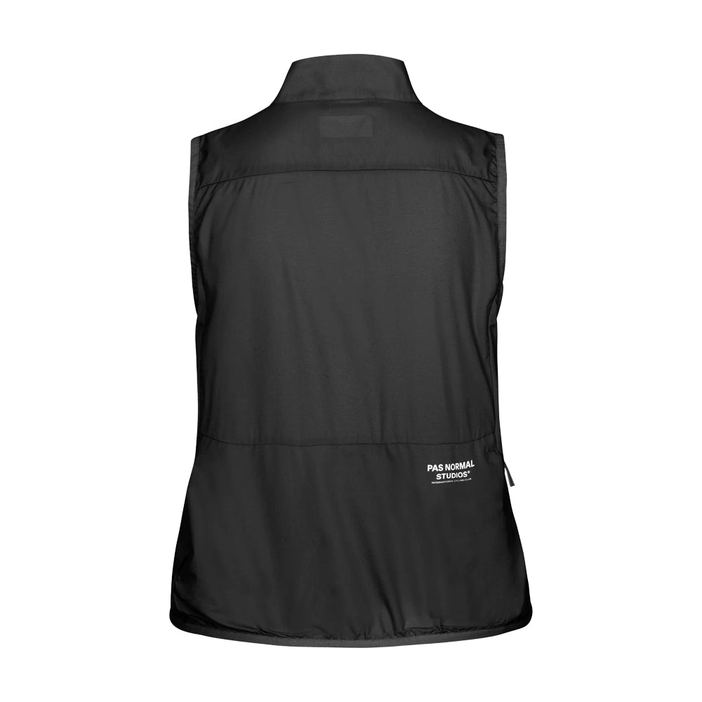 PAS NORMAL STUDIOS Off Race Stow Away Women Gilet - Black