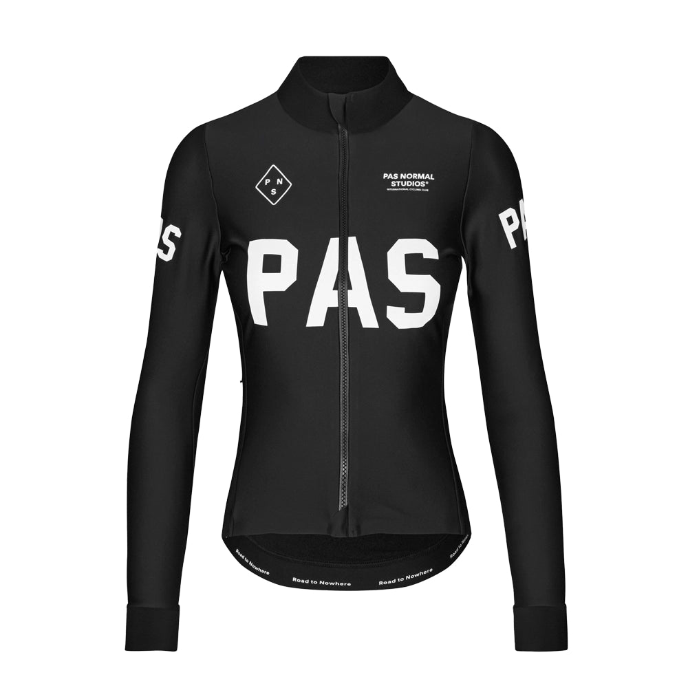 PAS NORMAL STUDIOS PAS Mechanism Thermal Long Sleeve Women Jersey AW23 - Black