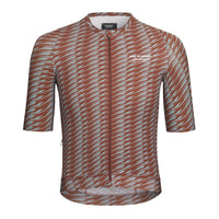 PAS NORMAL STUDIOS Solitude Maillot Ciclismo SS24 - Sky Blue/Brick