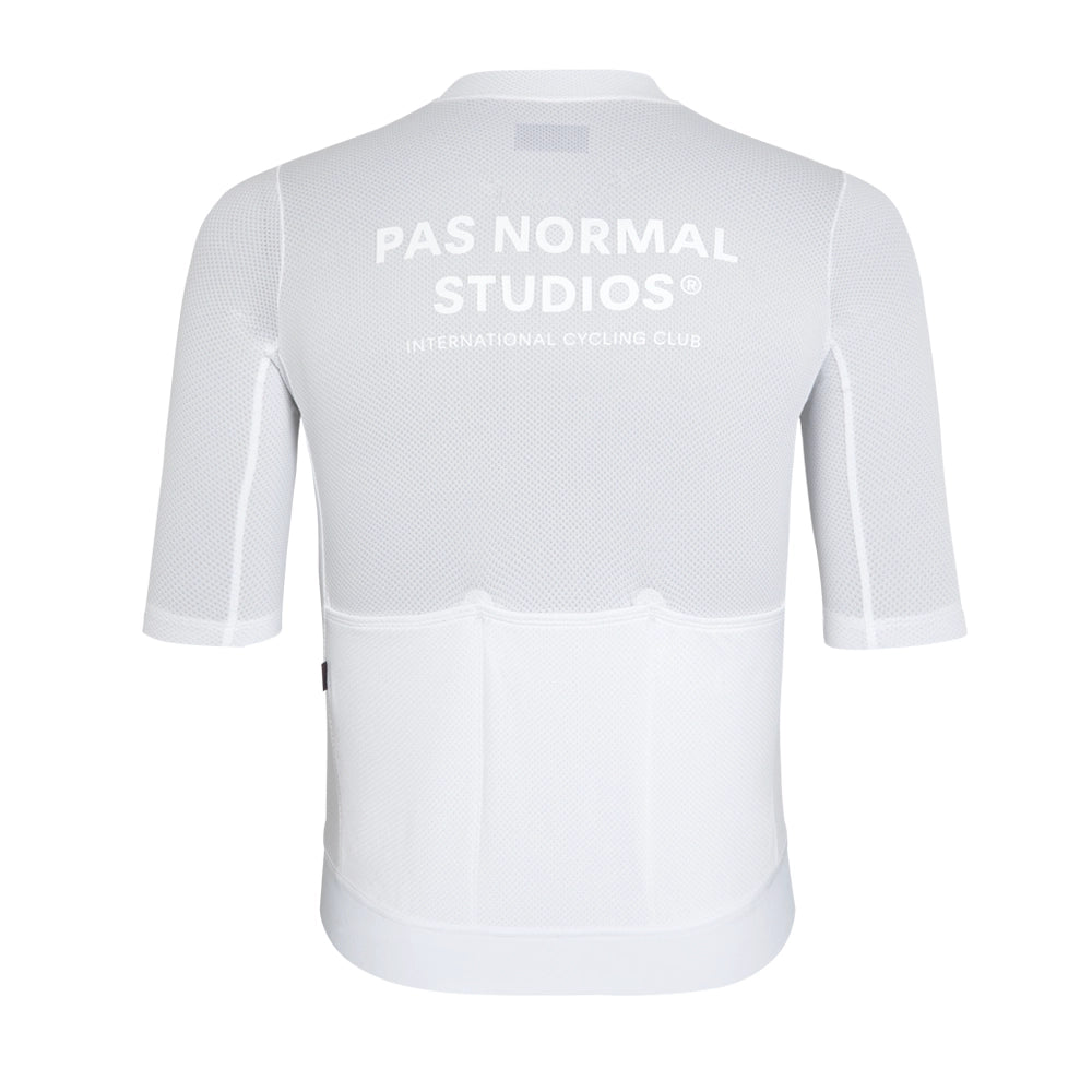 PAS NORMAL STUDIOS Solitude Mesh Jersey SS23 - White | Velodrom PAS NORMAL STUDIOS Solitude Mesh Jersey SS23 - White | Velodrom