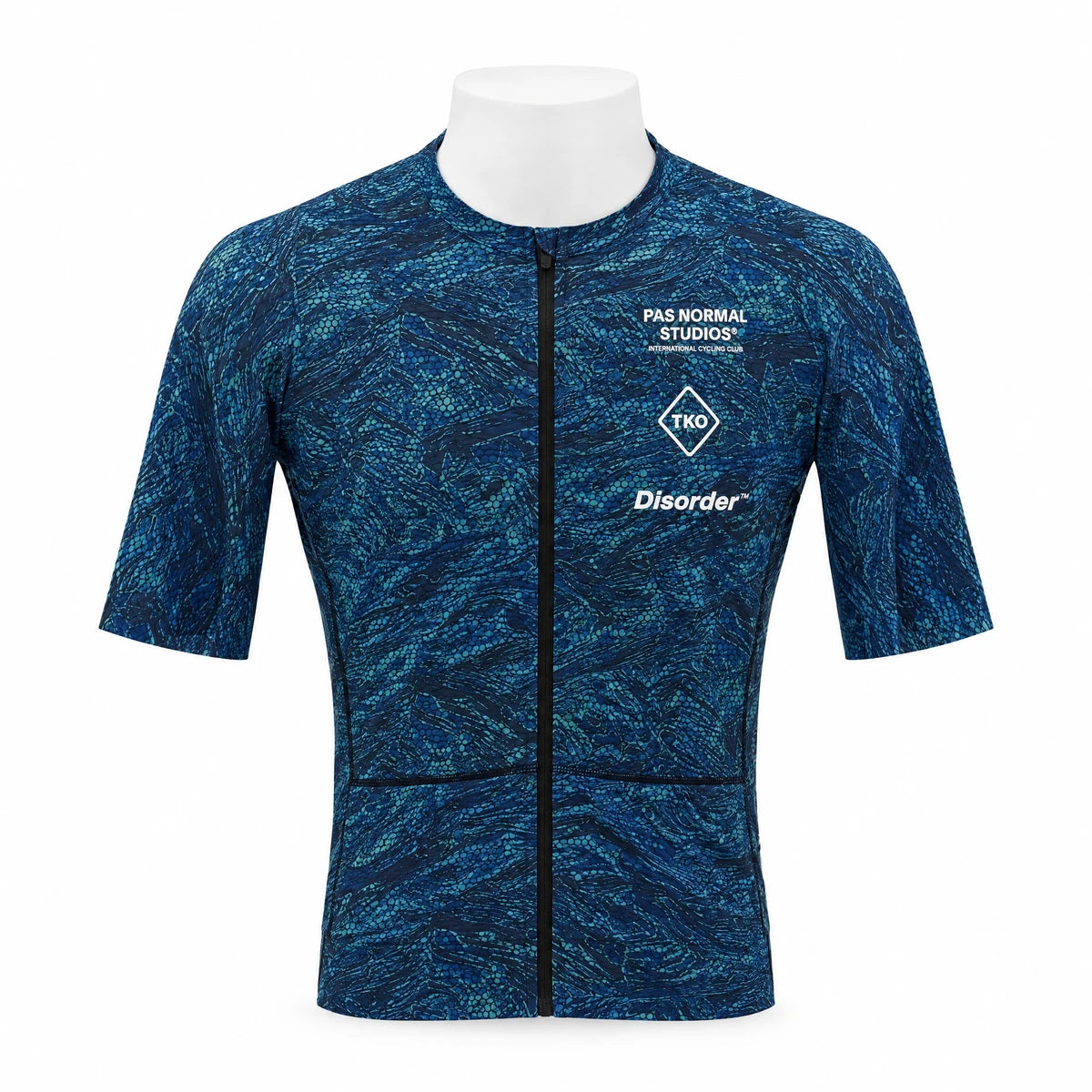 PAS NORMAL STUDIOS TKO Disorder Jersey Second Life - Blue Pattern, front