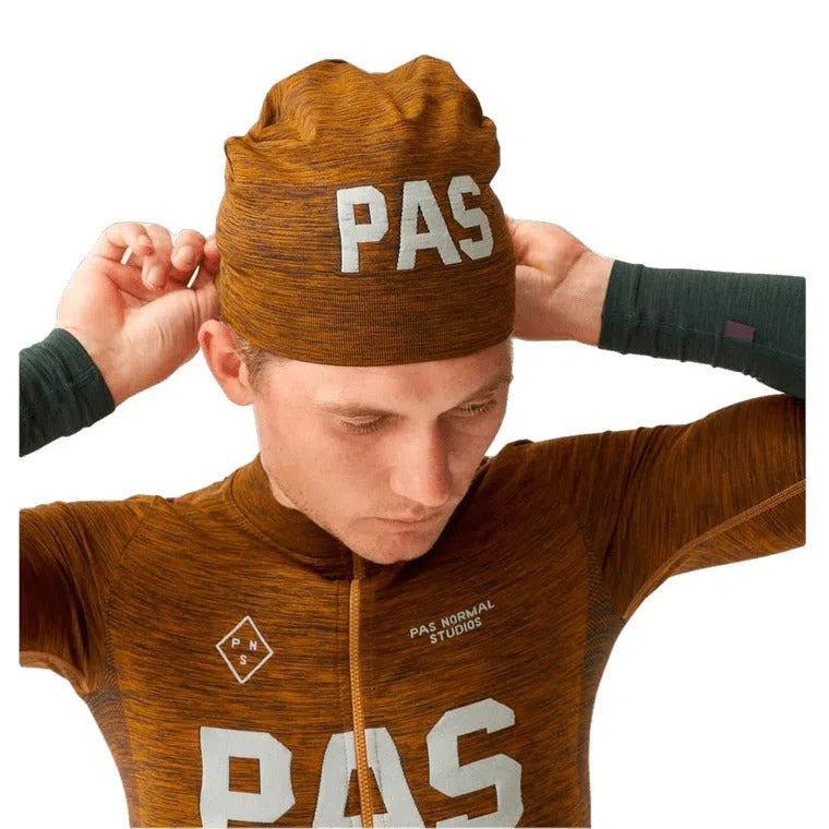 PAS NORMAL STUDIOS TKO Knit Cycling Beanie - Burned Orange