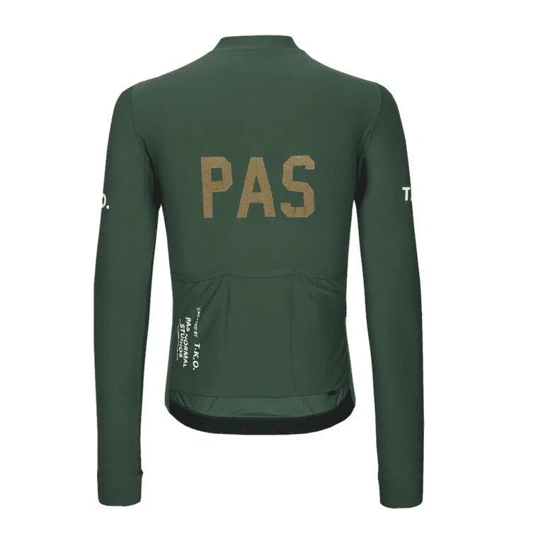 PAS NORMAL STUDIOS TKO Long Sleeve Jersey - Deep Green
