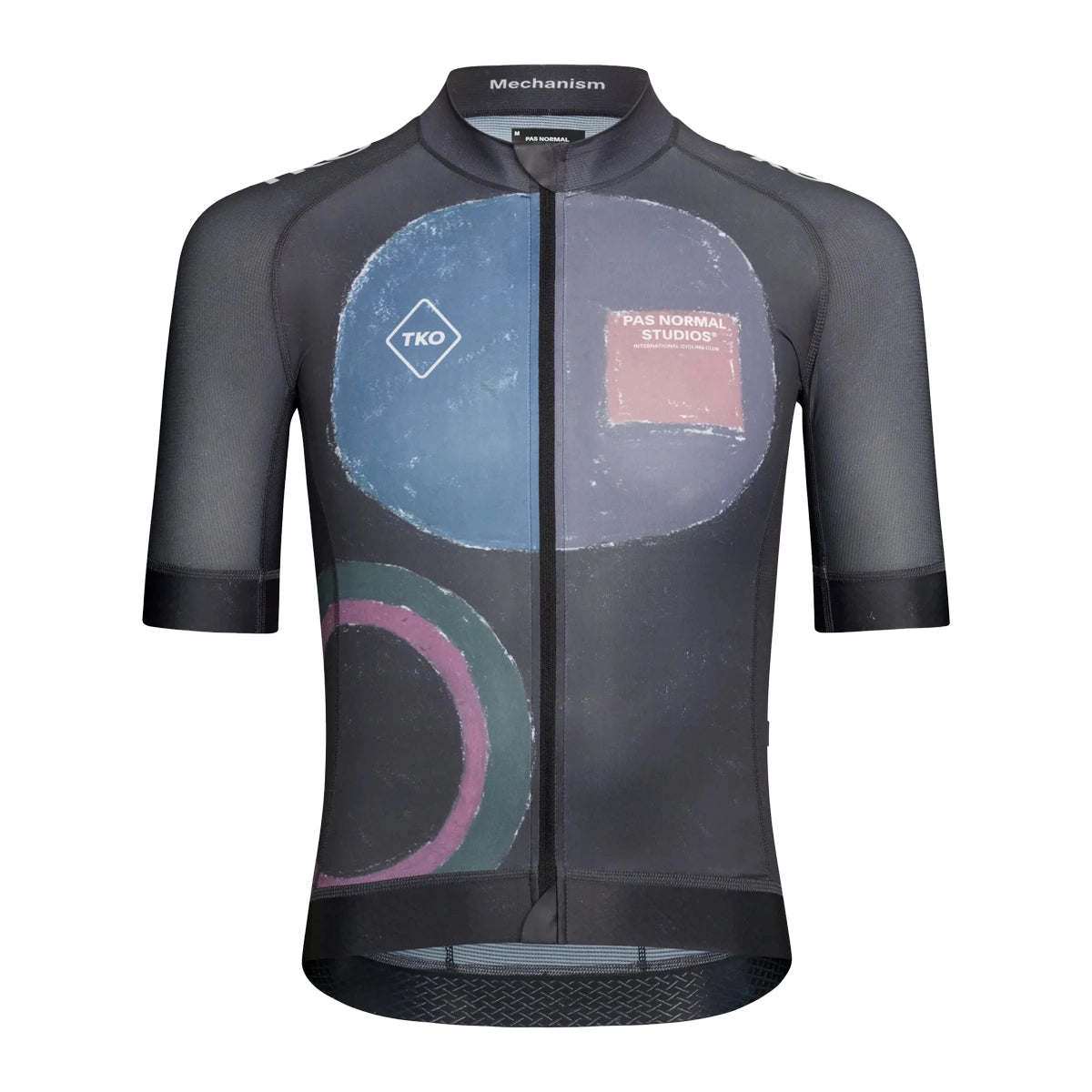 Pas Normal Studios TKO ジャージ 2024 PAS NORMAL STUDIOS TKO Mechanism Jersey SS24 - Black | Velodrom